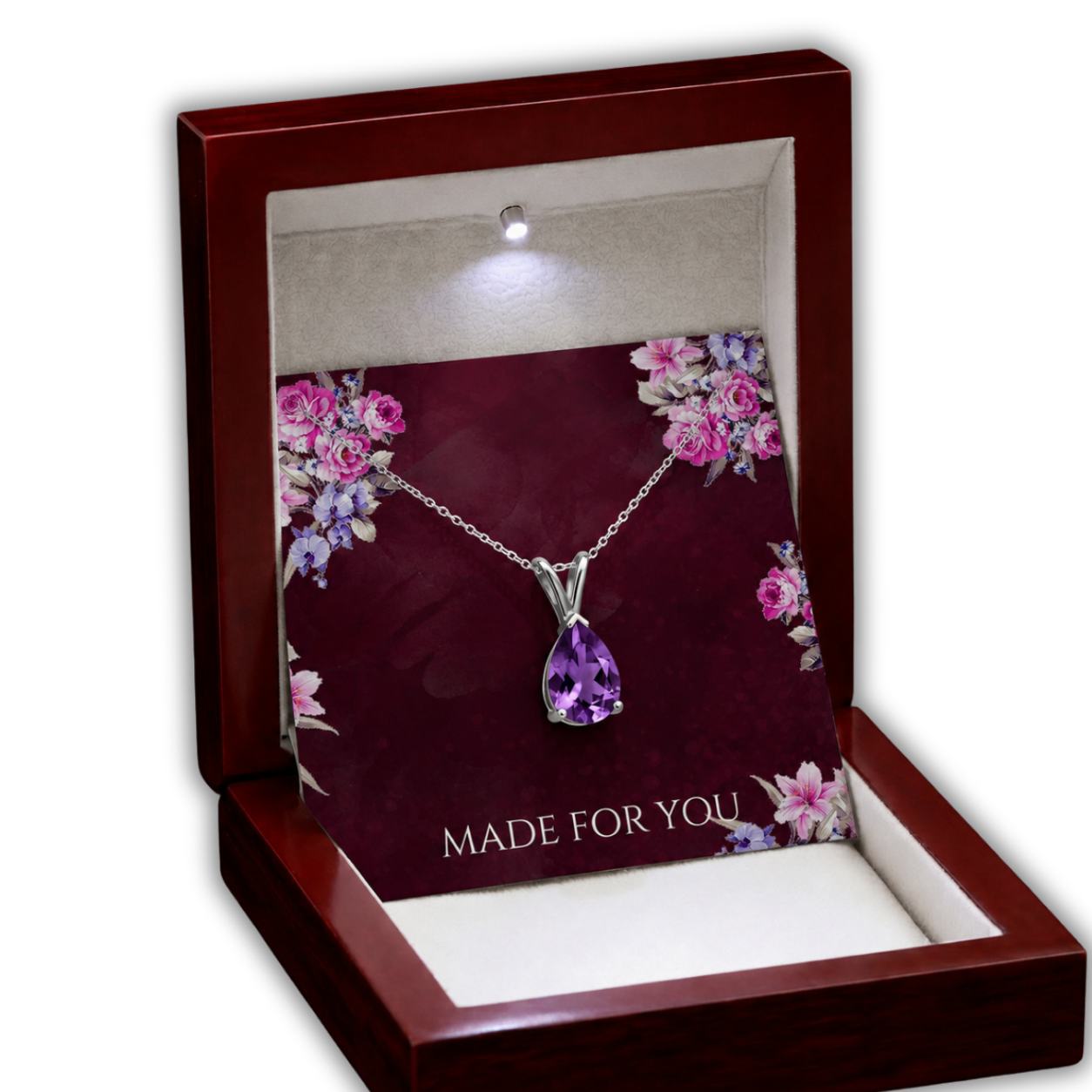 Amethyst necklace