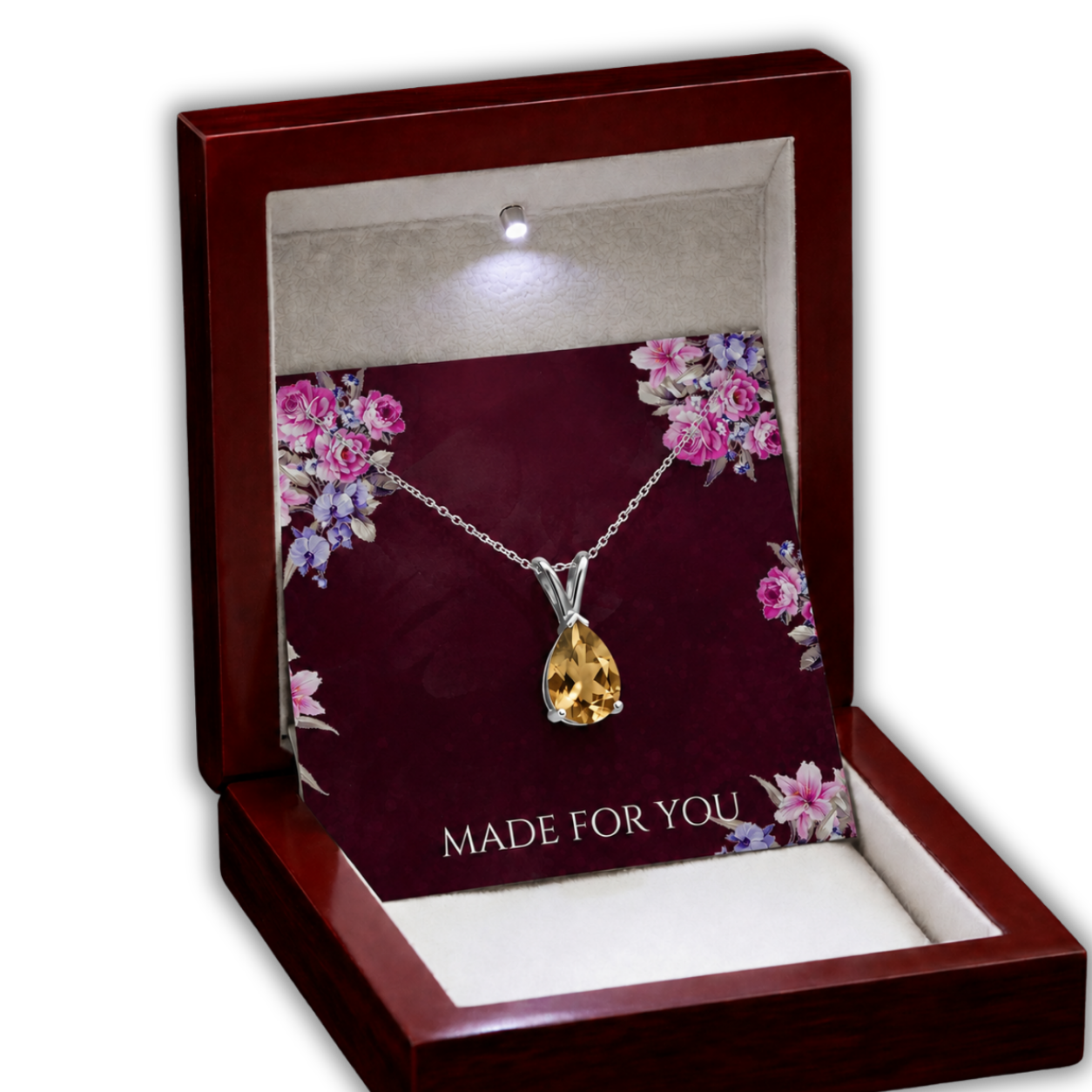 Citrine necklace