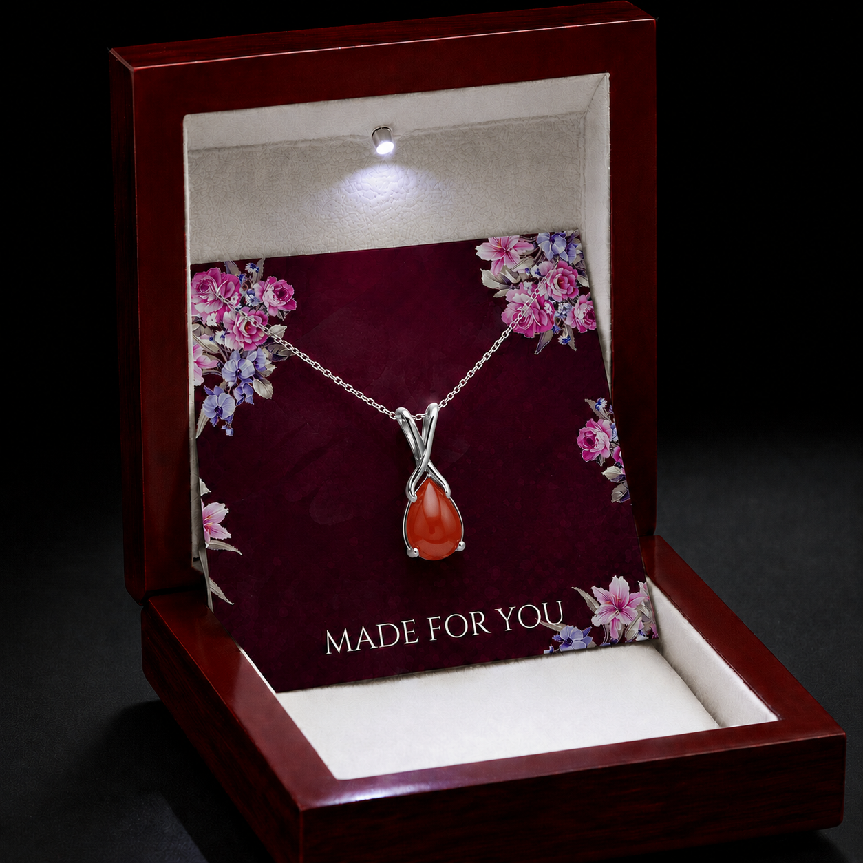 Carnelian necklace